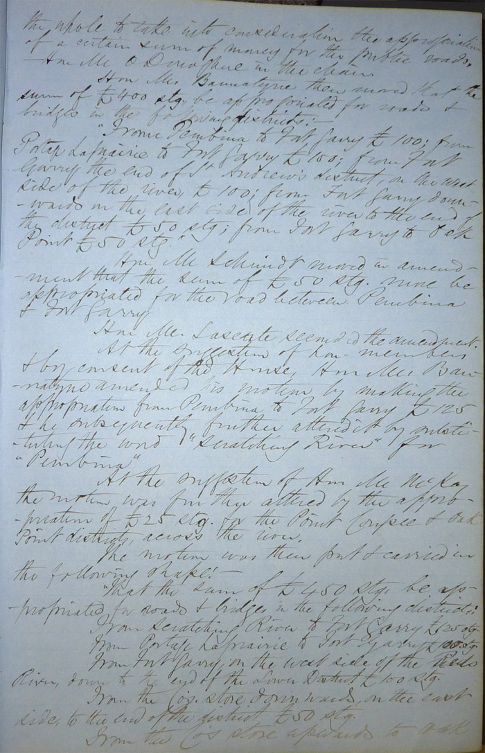 Journal de la session de l’Assemblée législative d’Assiniboia, page 48