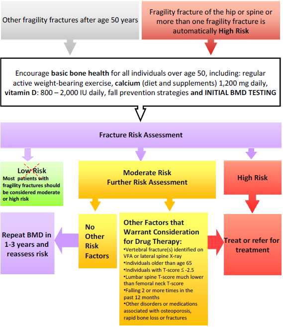 Deciding on Pharmacological Treatment Post Fracture