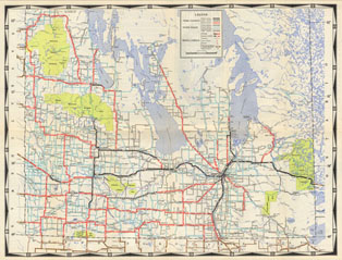 1950 Map