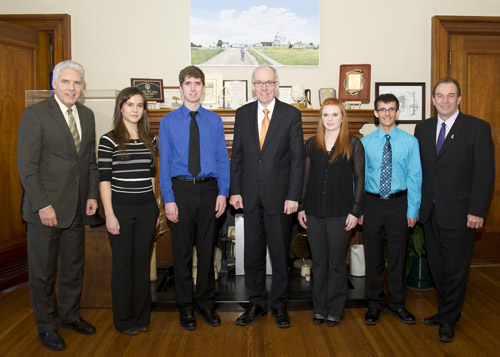 Photo of award recipients