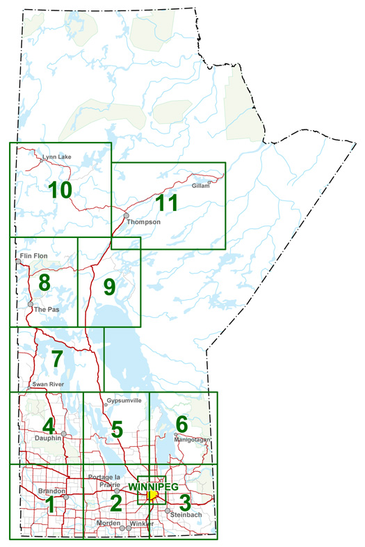 Spring Road Restriction Map