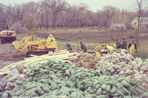 Preparing Sandbags