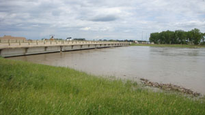 Portage Diversion at Highway 1, July 2014