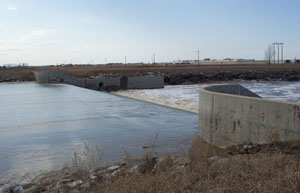 Portage Diversion Channel Drop Structure