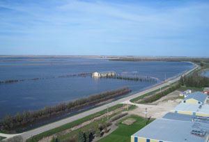 P.R. 26 Adjacent to Assiniboine River, May 2011